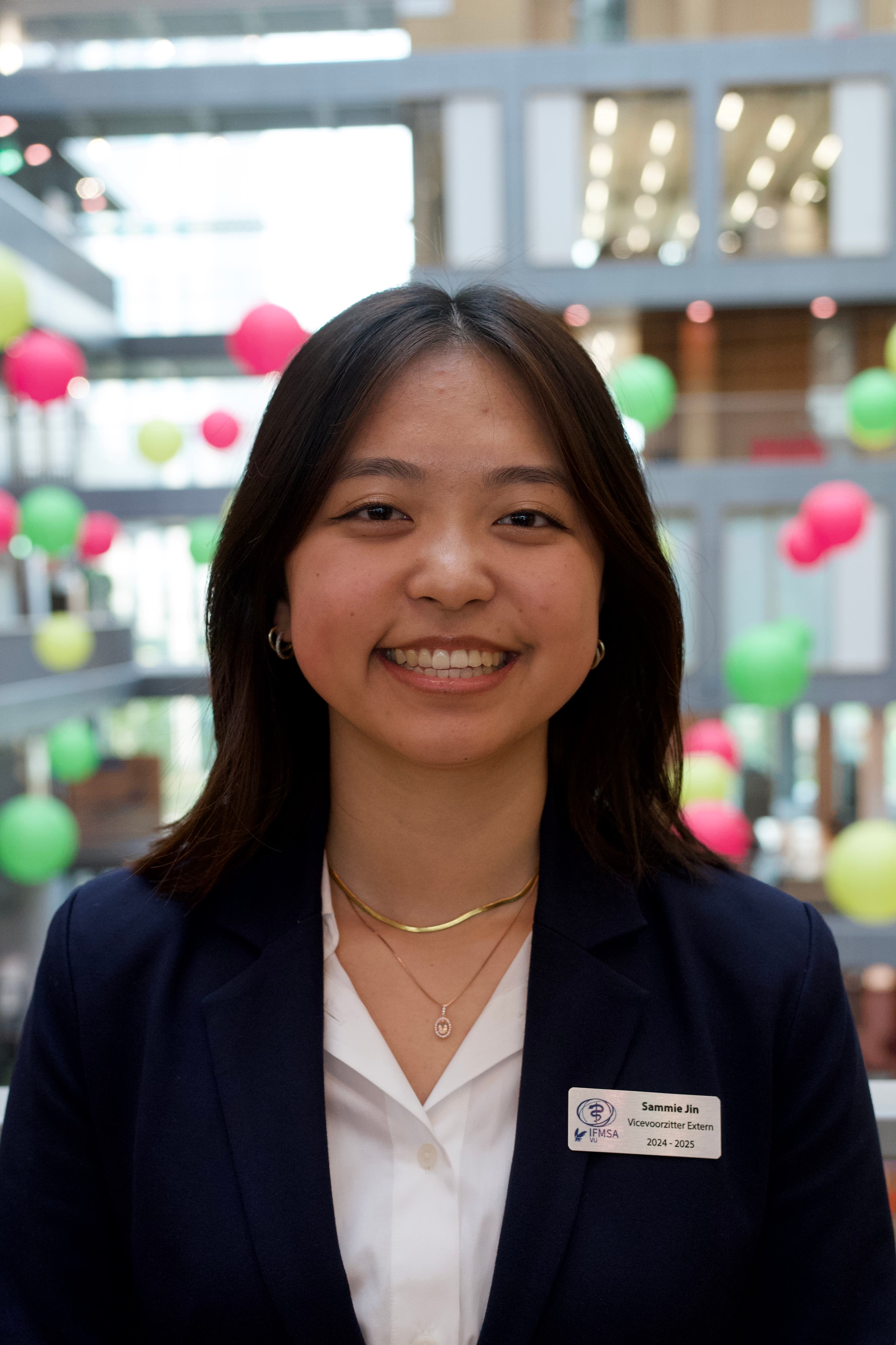 Sammie Jin, Vice President of External Affairs