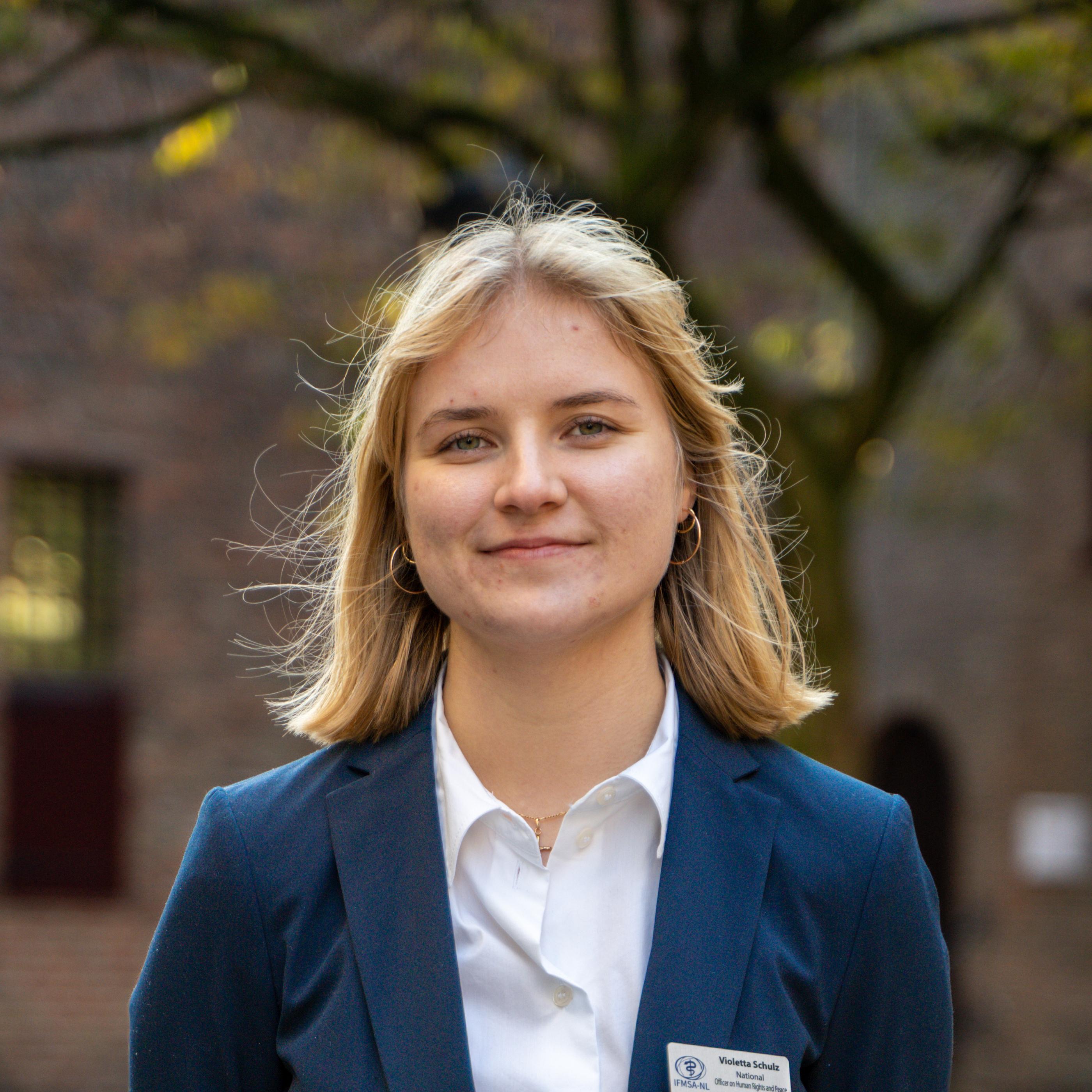 Violetta Schulz, National Officer on Human Rights and Peace